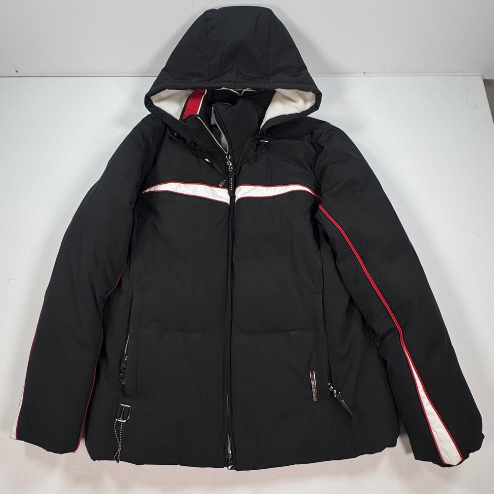 ZeroXposur Element Protector Hooded Ski Jacket Black Red White Mens Large